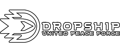 Dropship: United Peace Force title screen for Playstation 2